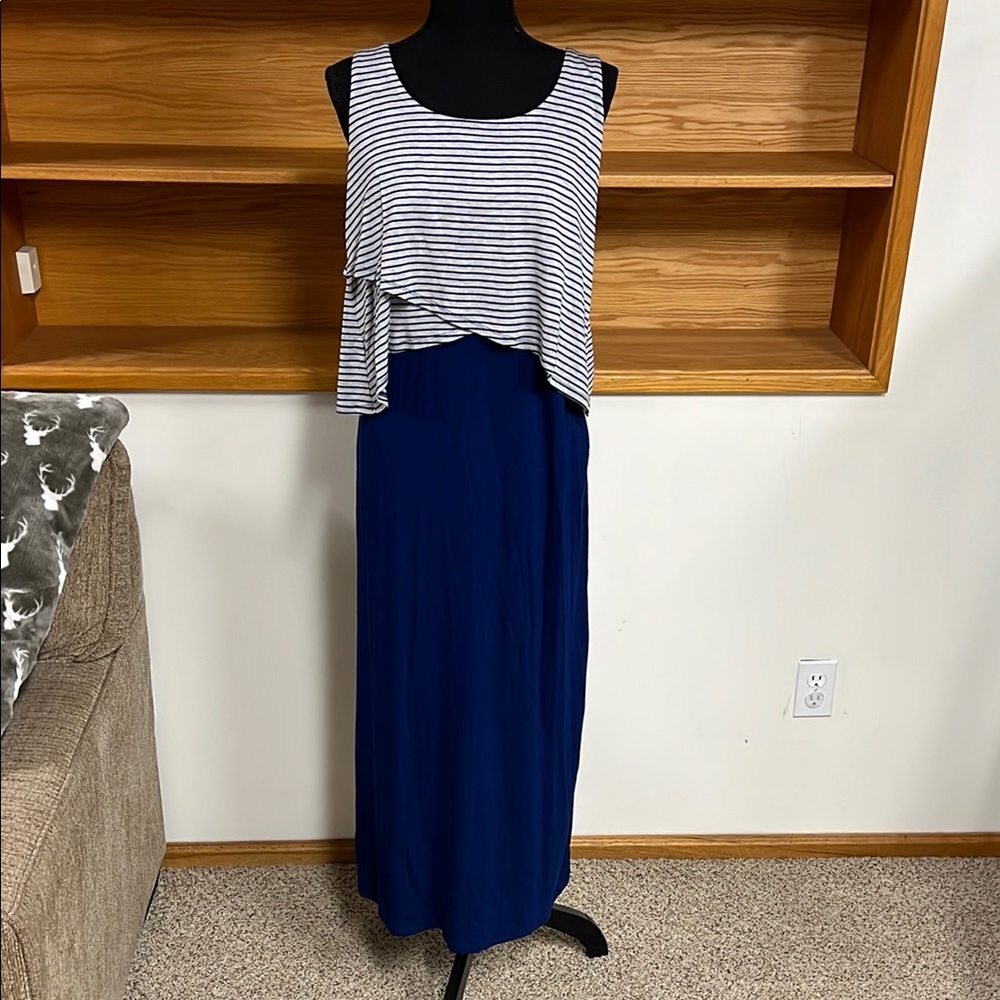 ⭐️ 3/$20 Striped Sleeveless Maxi Dress